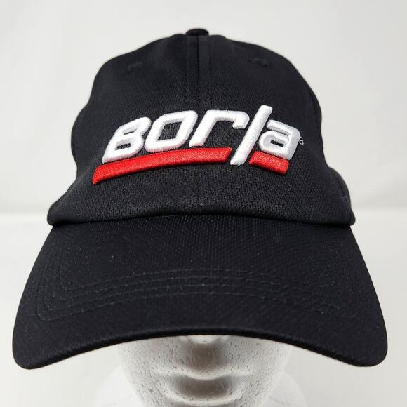 Borla Logo Cap Black by borla.com Racing Baseball Cap Like New Condition - Picture 1 of 8